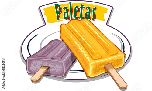 Paletas vector