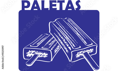 Paletas vector
