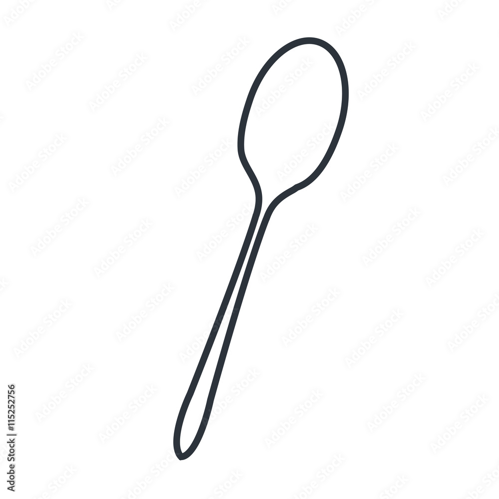 Cutlery in black and white isolated icon design, vector illustration graphic. Cutlery in black and white isolated icon design, vector illustration graphic.