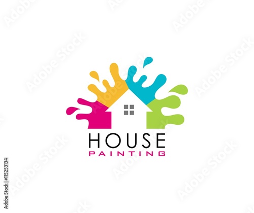 House painting logo