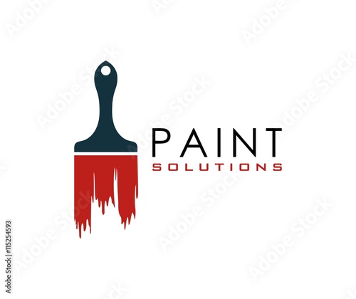 Paint brush logo