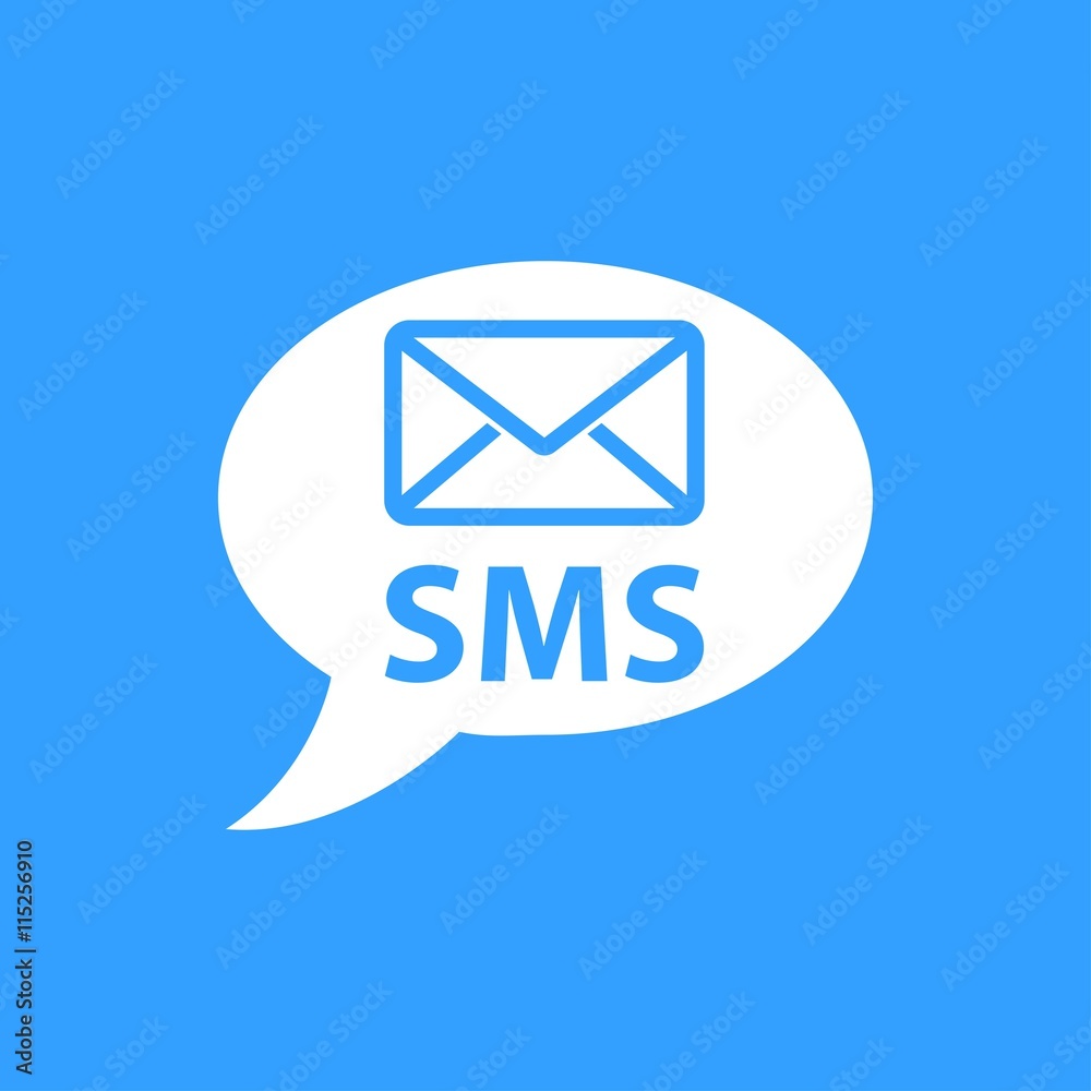 SMS - vector icon. SMS - vector icon.