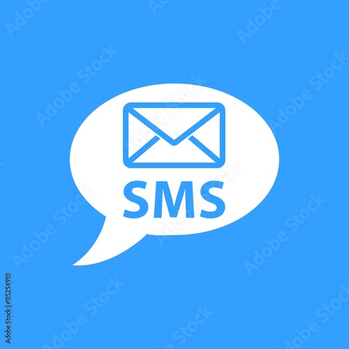 SMS - vector icon.