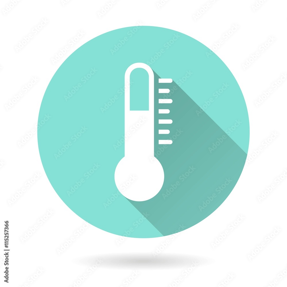 Thermometer - vector icon. Thermometer - vector icon.