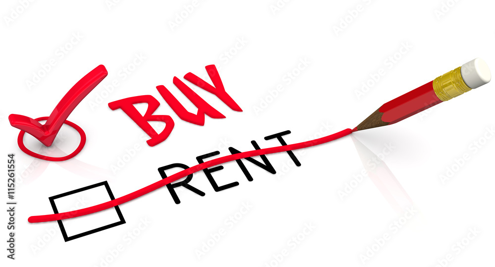 Buy instead of rent. The concept of selection changes Buy instead of rent. The concept of selection changes