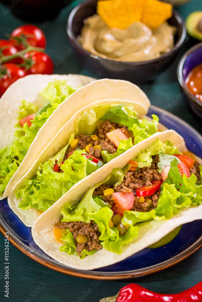 Mexican tacos Mexican tacos