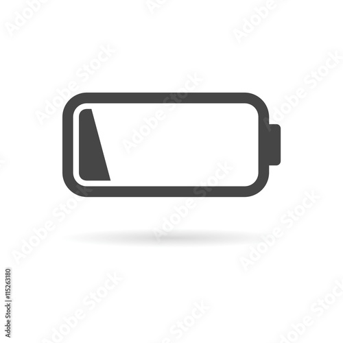 Low battery icon, Battery icon