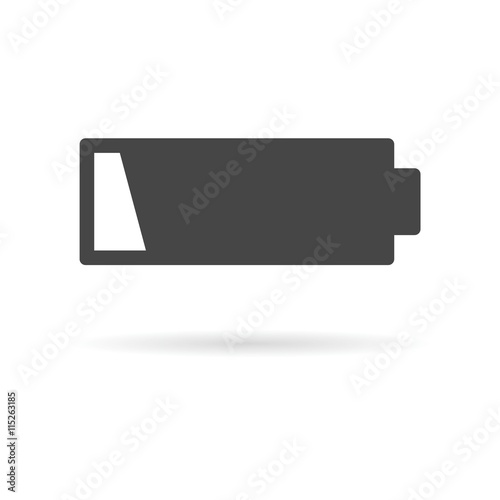 Low battery icon, Battery icon