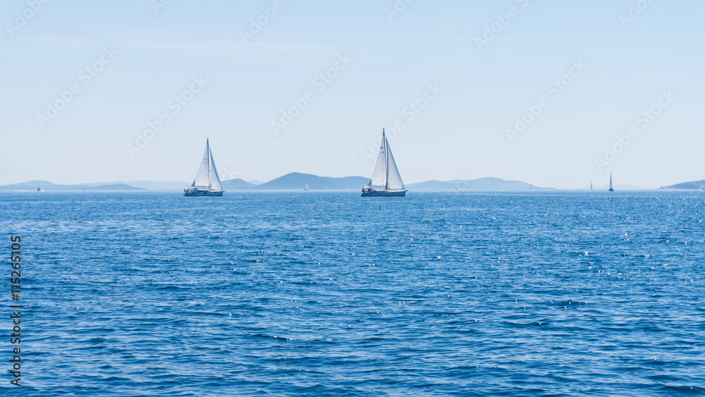 Fototapeta premium The Adriatic sea view. beautiful image