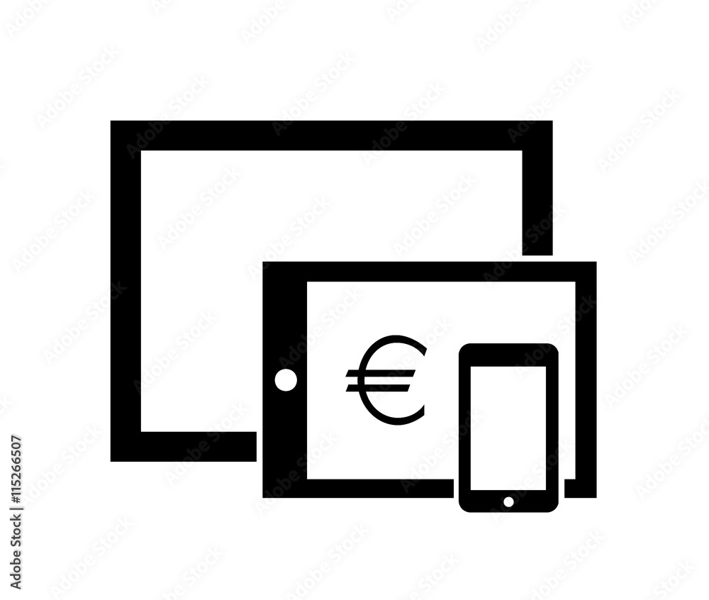 Euro dans des écrans Euro dans des écrans
