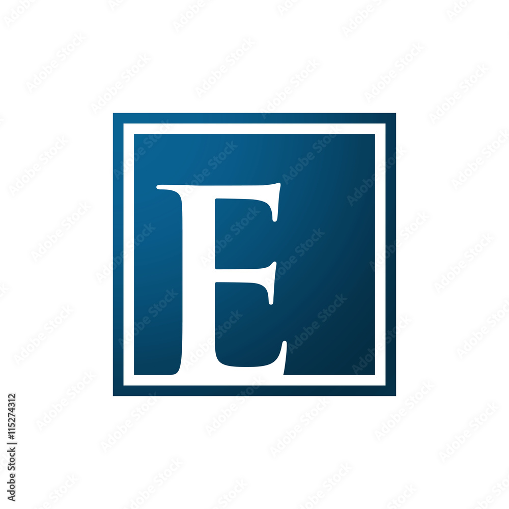 initial letter blue initial letter blue