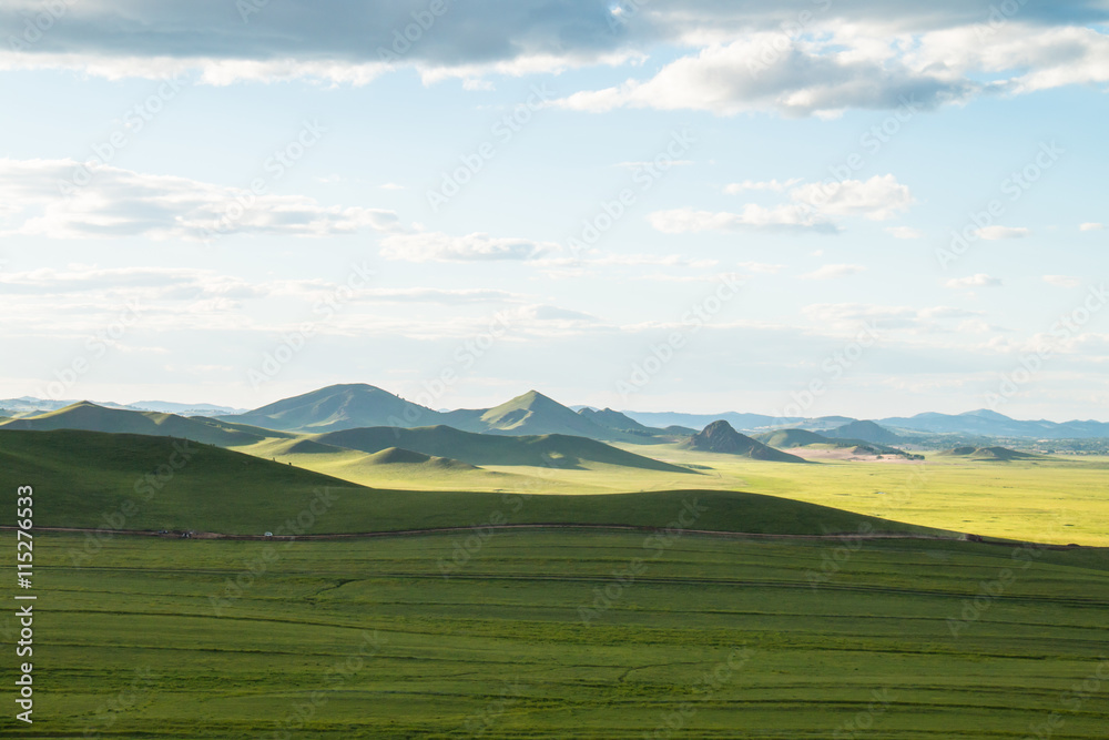 China Inner Mongolia natural grassland