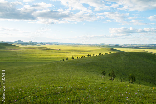 China Inner Mongolia natural grassland