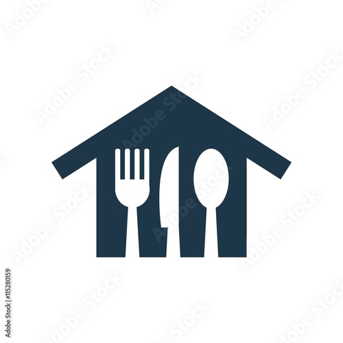 Logo kitchen vector