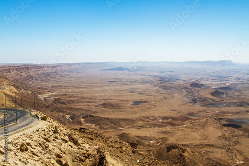 National geological park HaMakhtesh HaRamon. Israel .
