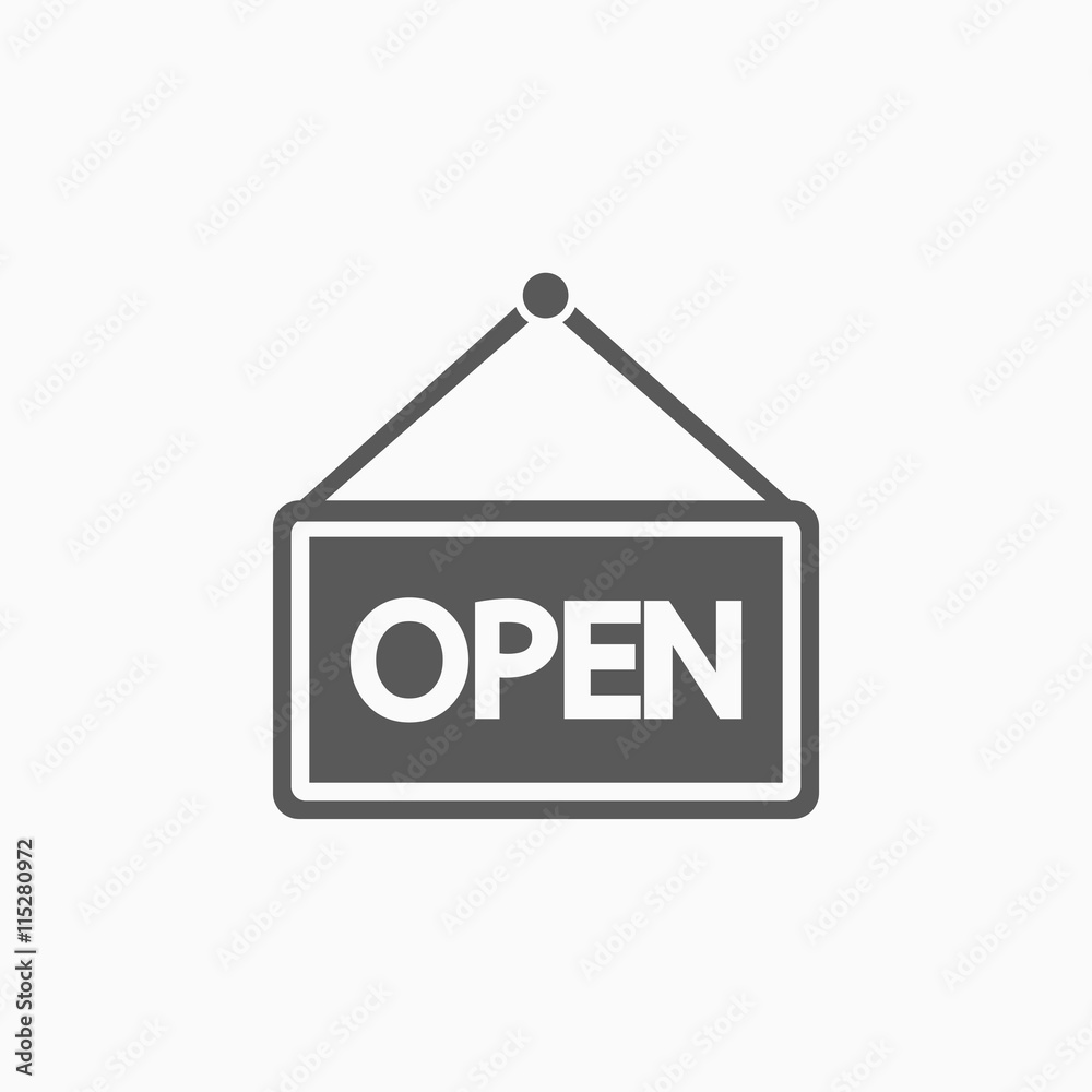 open icon open icon