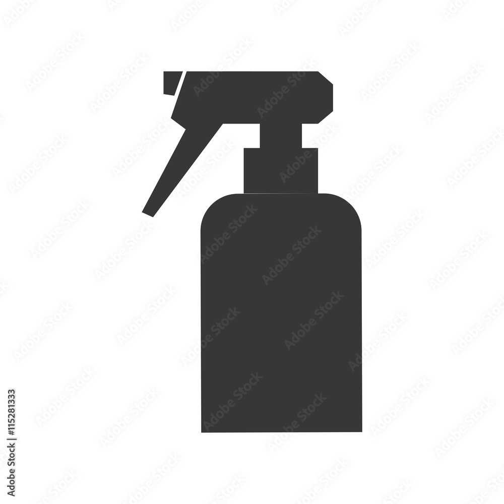 Gardening concept represented by watering can tool icon. isolated and flat illustration Gardening concept represented by watering can tool icon. isolated and flat illustration