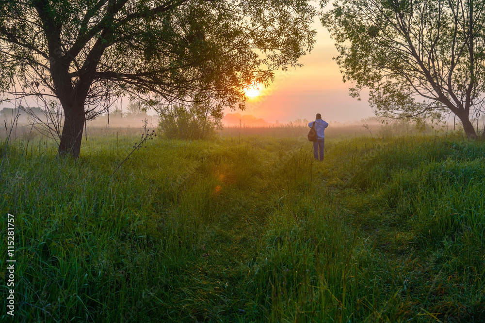 foggy morning