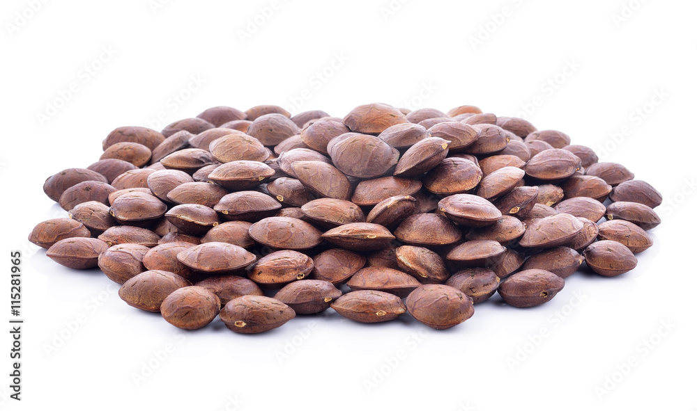Sacha-Inchi peanut, fresh capsule seeds fruit of sacha-Inchi pea Sacha-Inchi peanut, fresh capsule seeds fruit of sacha-Inchi pea