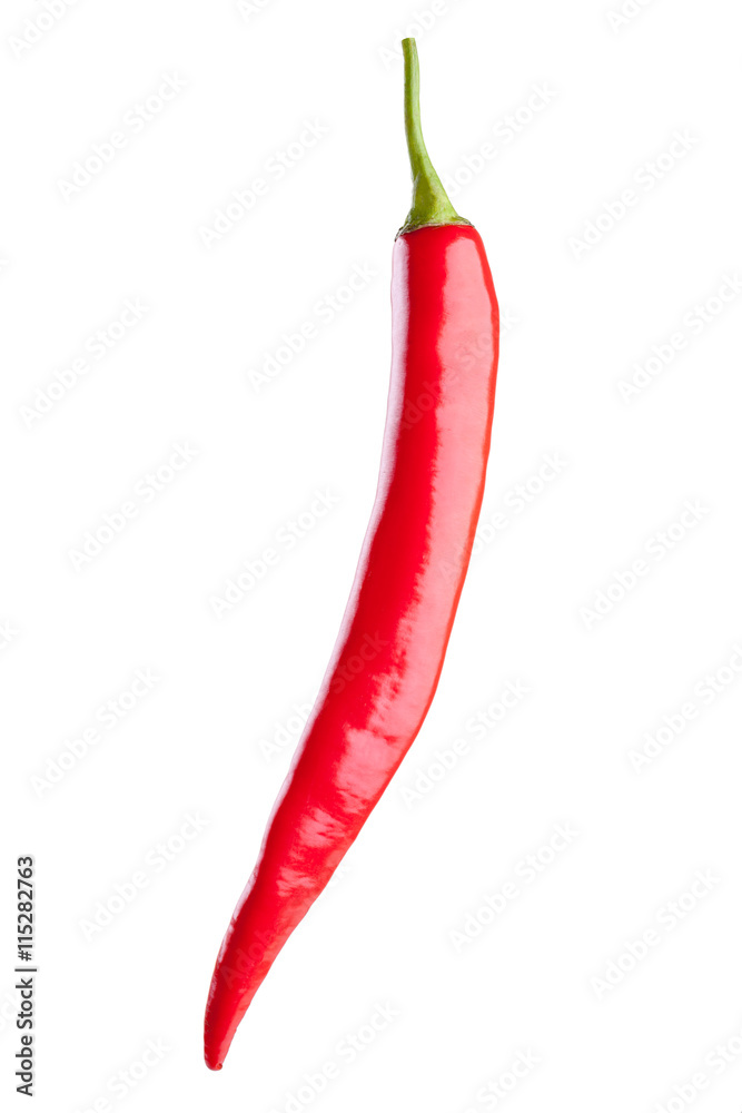 red chili or chilli cayenne pepper isolated on white background red chili or chilli cayenne pepper isolated on white background