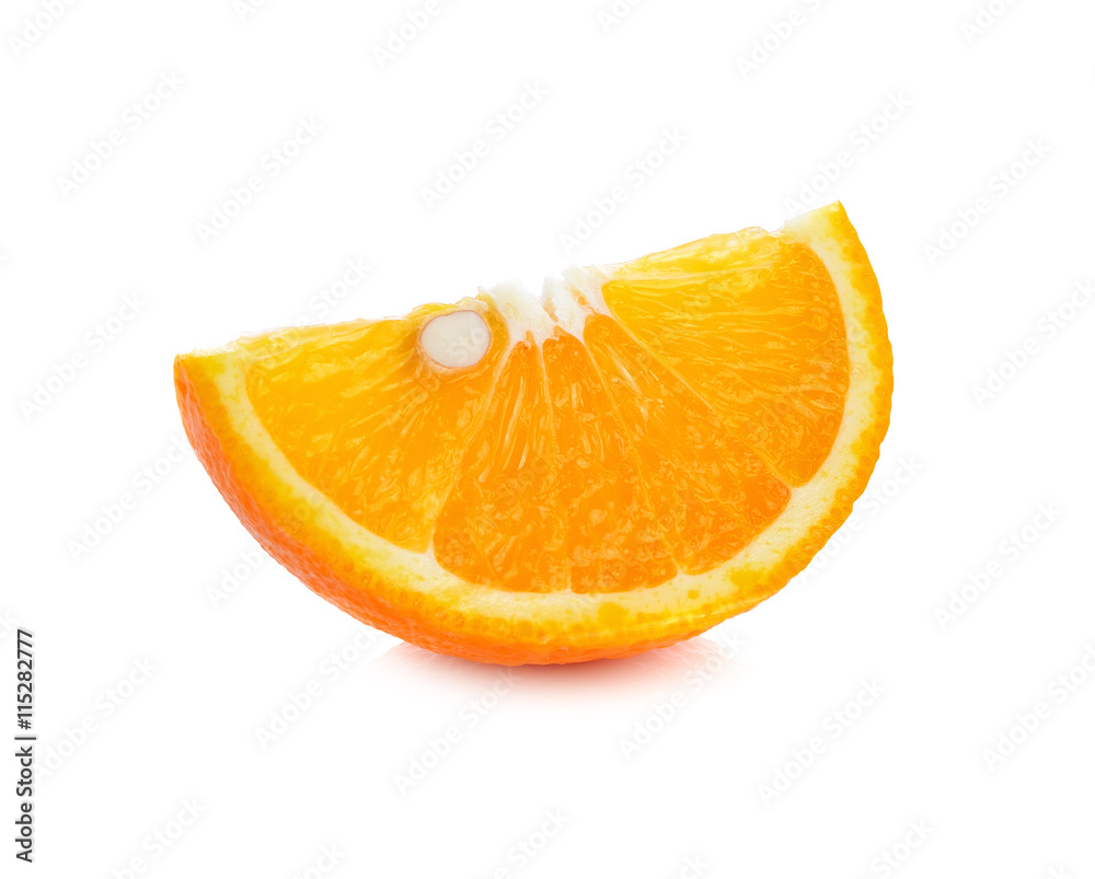 Orange fruit isolated on white background Orange fruit isolated on white background