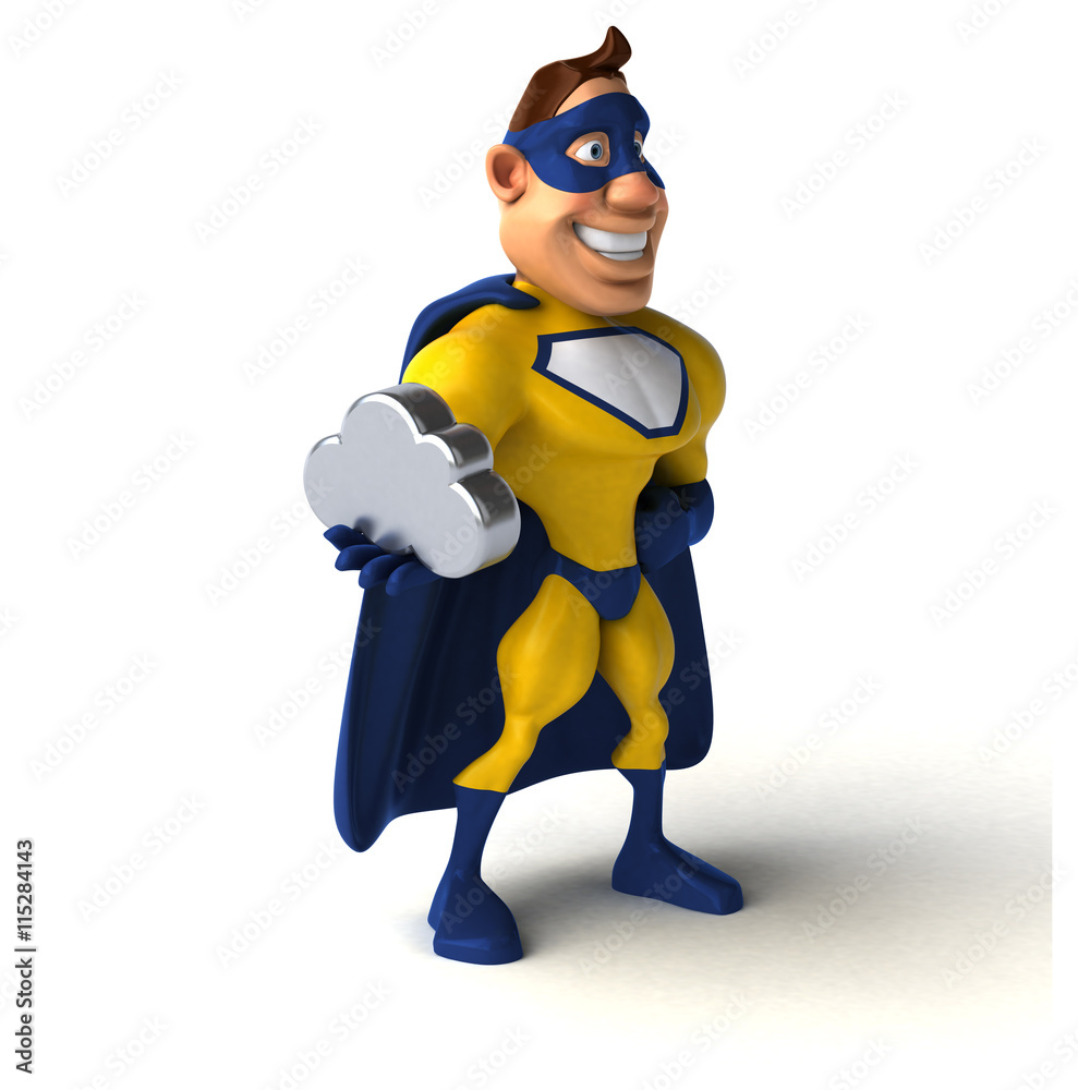 Fun superhero