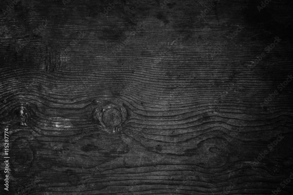 Obraz premium Black wood texture background