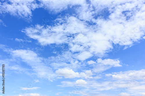 blue sky background