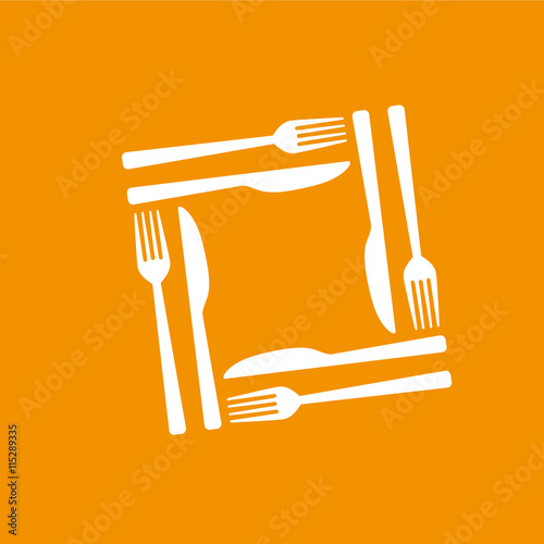 fourchette et couteau