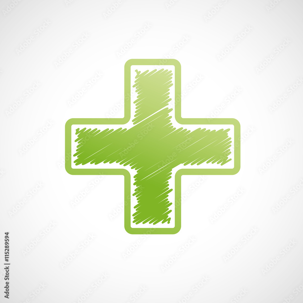 Obraz premium logo médical