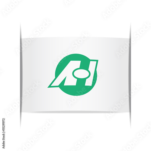 Flag of Aizuhongo (Fukushima Prefecture, Japan).