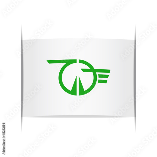 Flag of Tateiwa (Fukushima Prefecture, Japan). photo