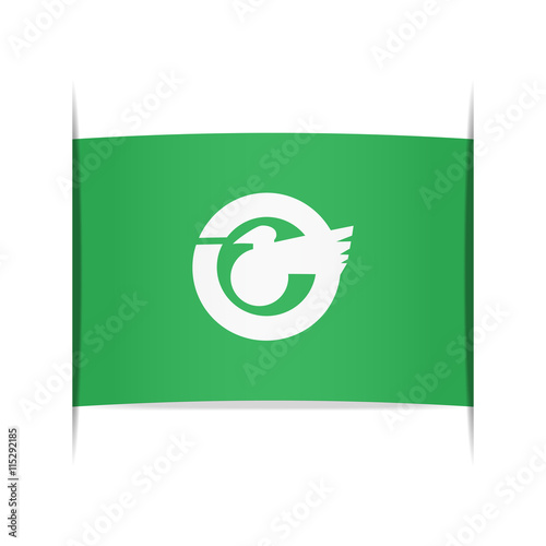 Flag of Meiho (Gifu Prefecture, Japan).