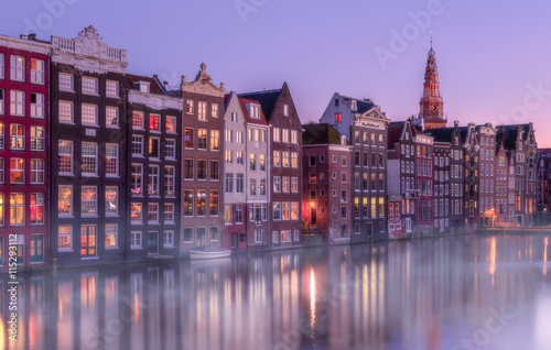 Twilight in Amsterdam