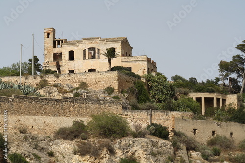 Villa Mulas a Tuvixeddu. Cagliari photo