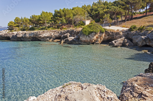 A view of the bay of Argostoli in Kefalonia photo