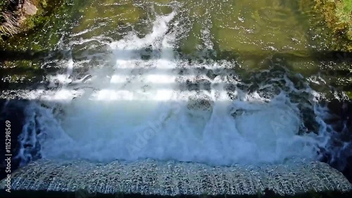 Wasserfall von oben