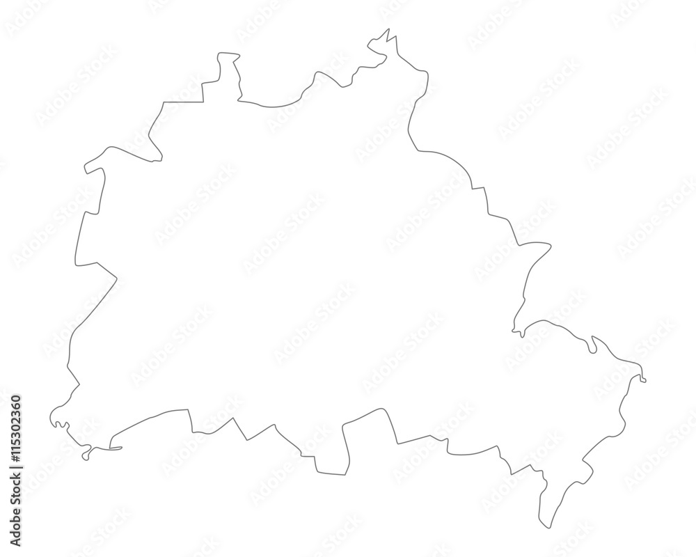 Karte von Berlin