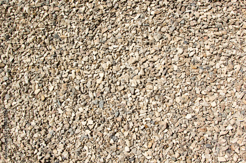 background of gravel rubble fractions 5-20