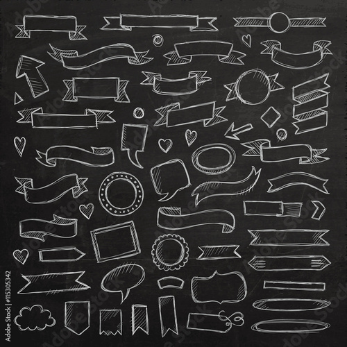 Hand drawn sketch hand drawn elements