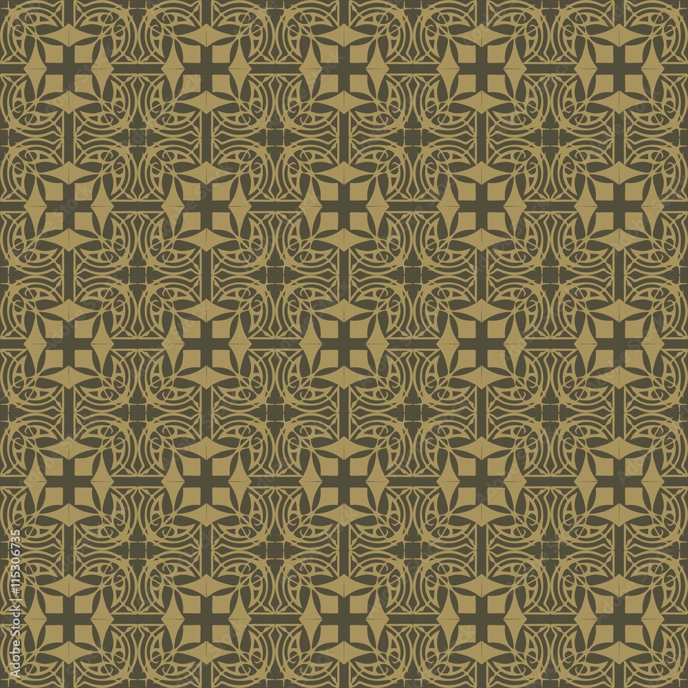 Fototapeta premium Abstract Pattern background. Vector ornament pattern