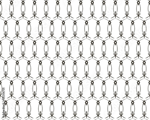 Abstract Circle Pattern background. Vector ornament pattern