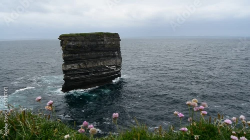 Dun Briste, Downpatrick Head, Ballycastle, Mayo, Connacht, Ireland