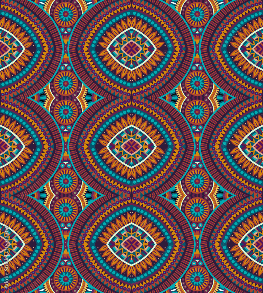Abstract vector tribal ethnic background 