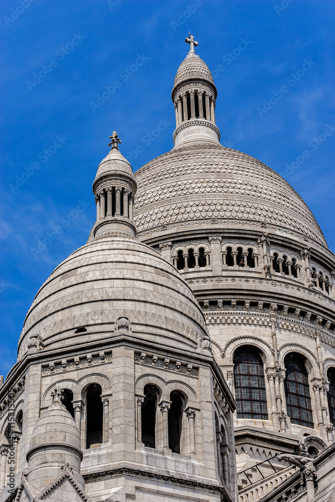 Basilica Sacre Coeur, Paris, France.