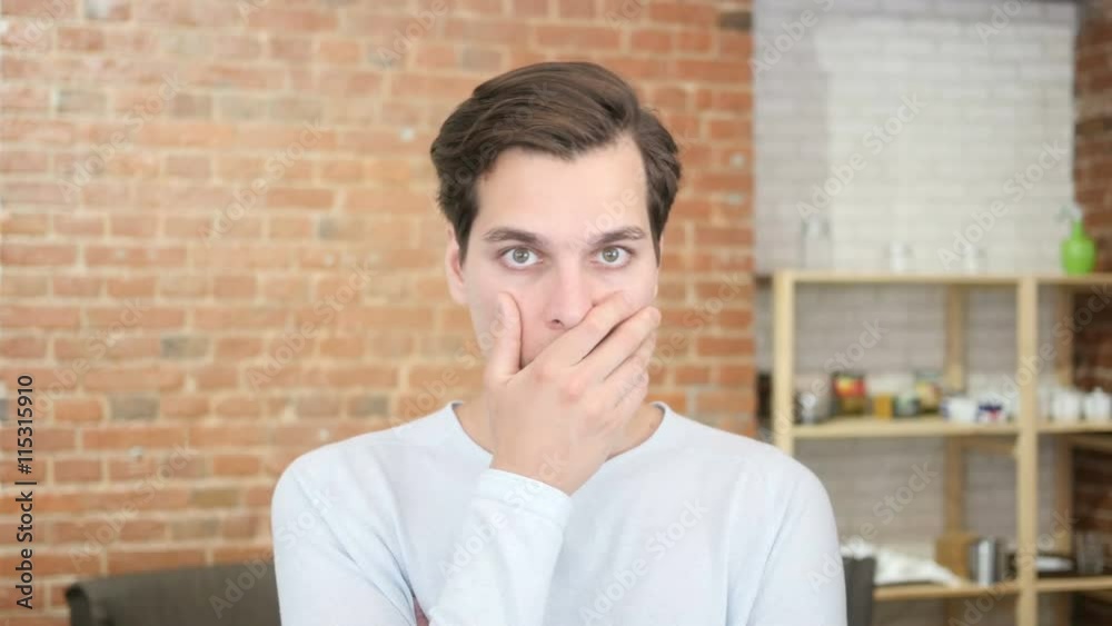 Man in Shock Just Got Very Bad News Man in Shock Just Got Very Bad News