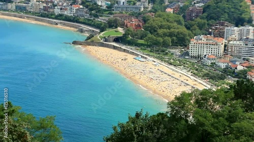 Wallpaper Mural Plage de la Concha à Saint-Sébastien Torontodigital.ca