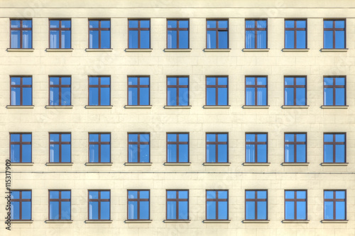 Obraz na płótnie lots of windows w salonie