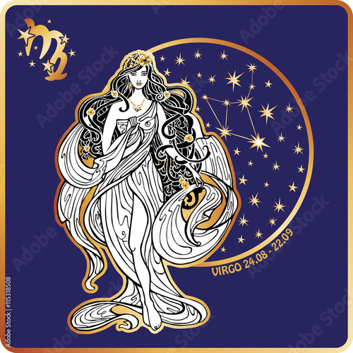Horoscope. Virgo zodiac sign
