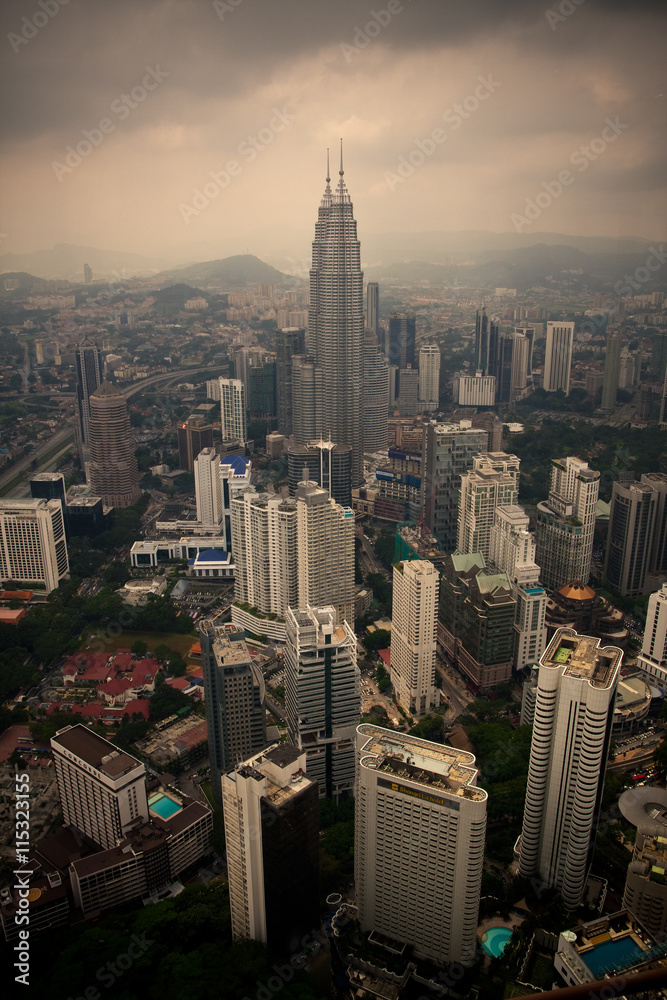 Kuala Lumpur from TV Tower